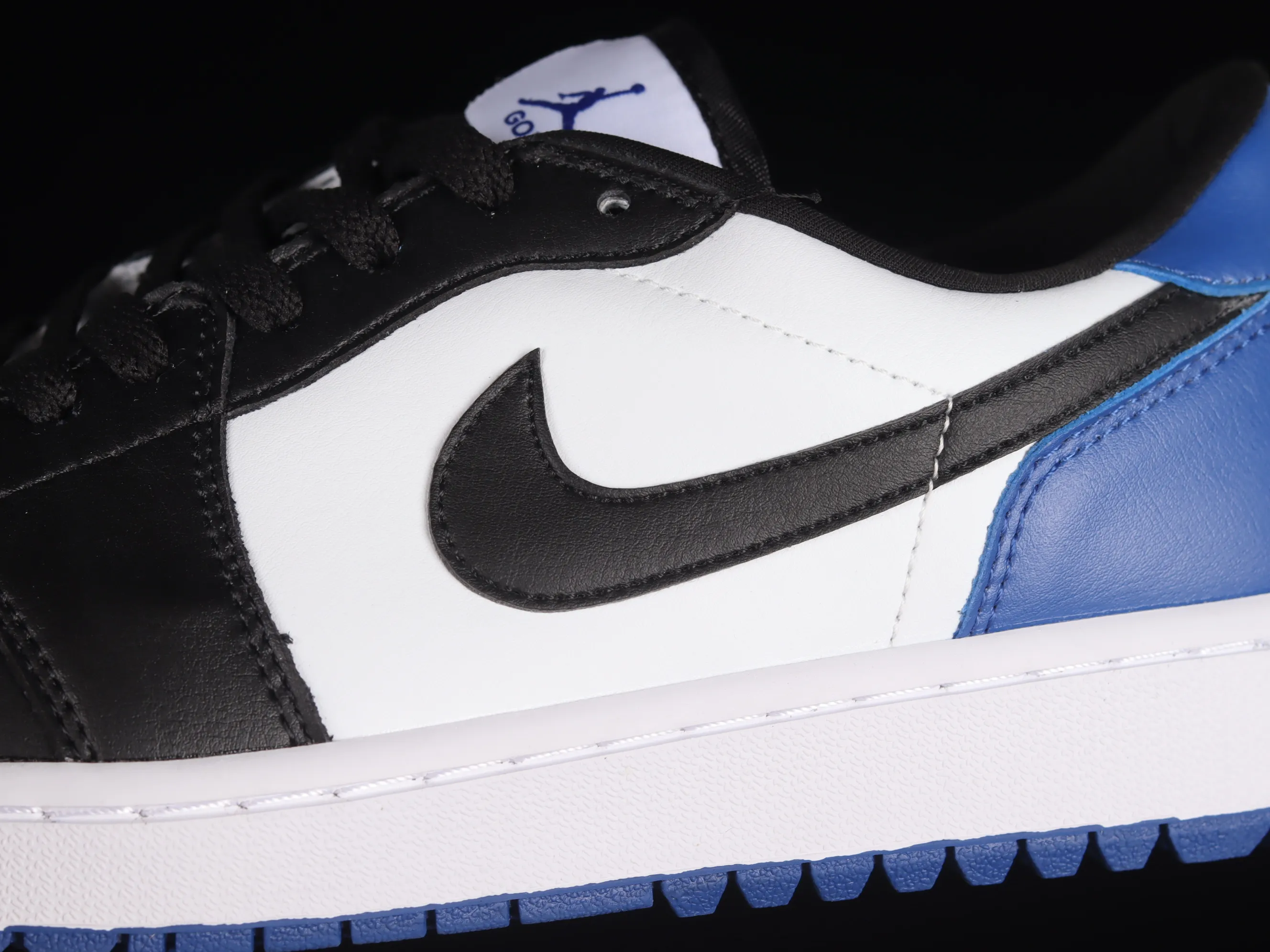 All categories Air Jordan Jordan series basketball shoes Air Jordan 1 Low Z version Air Jordan 1 Low Golf "Royal Toe" AJ1 Joe 1 new golf version black and blue toe DD9315-102
